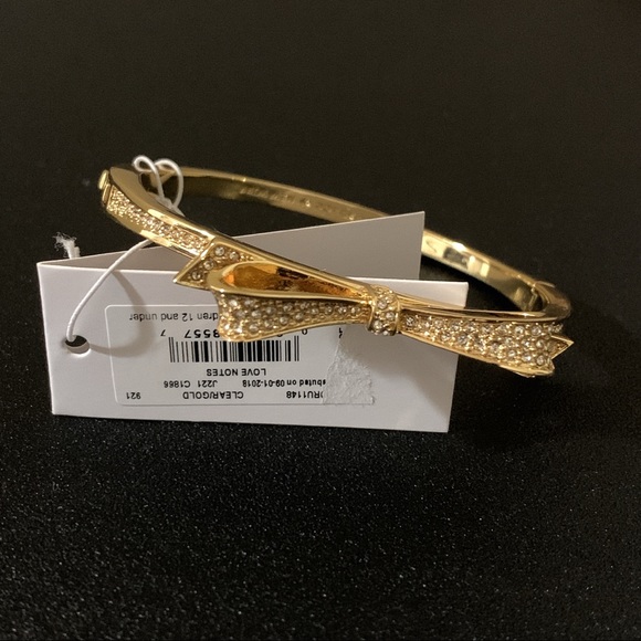 Kate Spade Bow Ribbon Bracelet Bangle - Picture 1 of 5